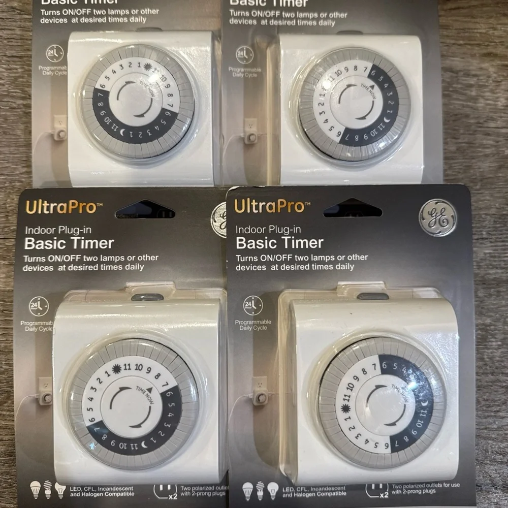 UltraPro Indoor Plug-in Basic Timer - White - Picture 1 of 1